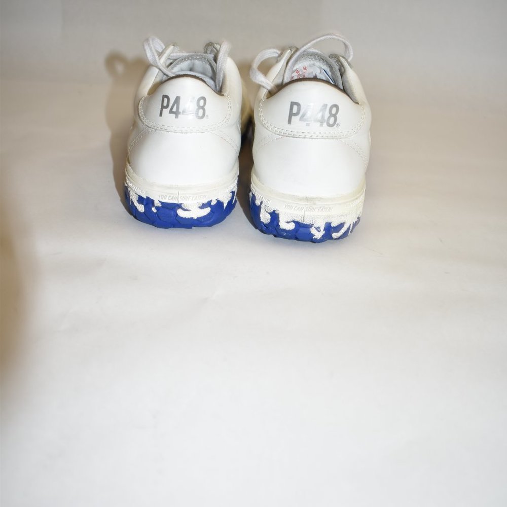 P448 C.S.L.-M Perforated Sneaker White Size 37 7 - Picture 7 of 10